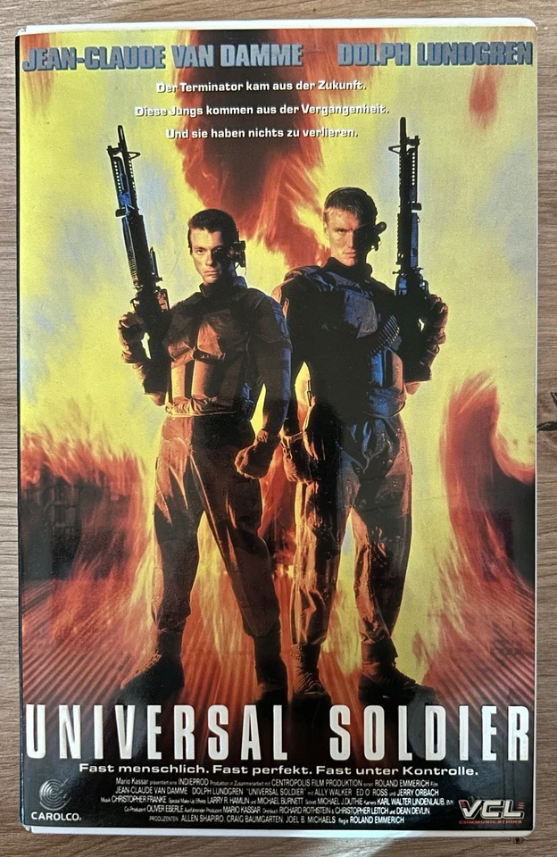 VHS Universal Soldier (1990) - VCL Video Großbox Erstausgabe - Kult! FSK 18 - Bild 1 von 4