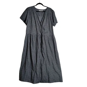Christy Dawn Farm To Closet Kleid schwarz Blumen Kurzarm Maxi Übergröße 2X - Bild 1 von 8