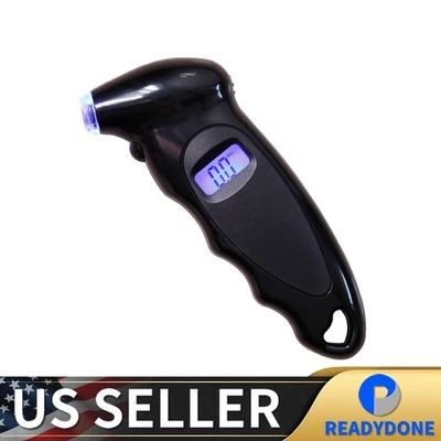 Air Pressure Gauge Meter Tester Digital Tire Bike Car Truck LCD Display 150 PSI - Image 1 of 4