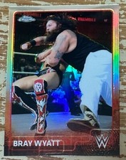 2015 Topps Chrome WWE Bray Wyatt Refractor Parallel Card!!
