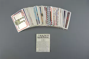 Images PANINI, MASK, KENNER PARKER TOUS 1986, au détail. - Picture 1 of 1