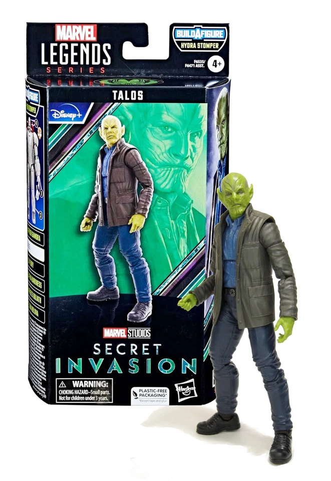 Marvel Legends Talos Secret Invasion 6" Figure with Hydra Stomper BAF MIB - Image 1 of 1