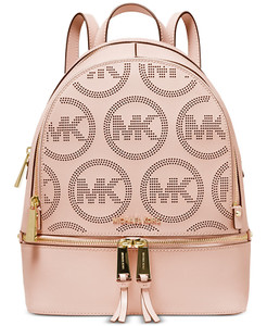 michael kors backpack pink