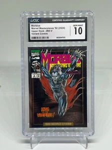 Morbius 2024 Upper Deck Marvel Masterpieces '92 Variant Covers CGC 10 #60-V - Bild 1 von 2