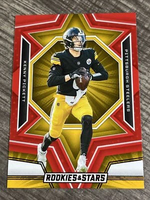 2023 Panini Rookies & Stars, Kenny Pickett, Red, Steelers - Image 1 of 4