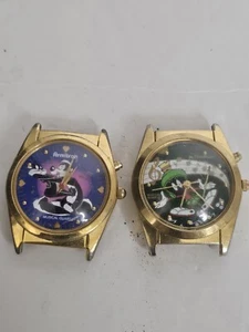 Pepe Penelope Le Pew And Marvin The Martian Armitron Musical Watches Not Running - Picture 1 of 8