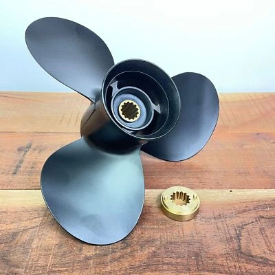 Mercury Boot Propeller Aluminium 25-70PS Außenborder 11-5/8x11" 13 Zähne 3 Blatt - Bild 1 von 4