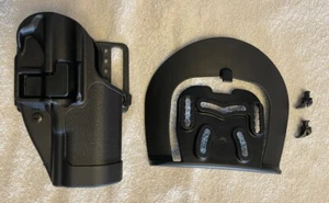 BLACKHAWK Serpa Concealment Right Hand Black - Outside the Waistband Holster - Picture 1 of 8