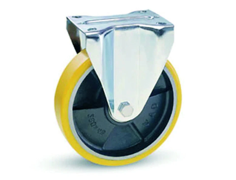 RUOTA FISSA IN POLIURETANO AVOLAN E NUCLEO IN GHISA - Immagine 1 di 1