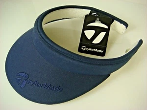 NUEVO CON ETIQUETAS DAMAS TAYLORMADE VISERA DE GOLF AZUL MARINO CON CLIP DIVIDIDO (B570) - Imagen 1 de 3