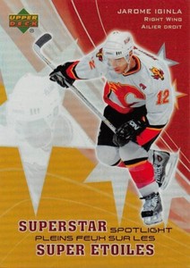 2005-06 McDonald's Upper Deck Superstar Spotlight #SS4 Jarome Iginla