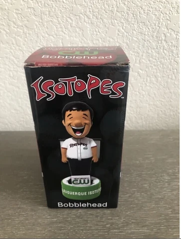 Albuquerque Isotopes The CW Gus Buster Bobblehead CW New Mexico KRQE Cover