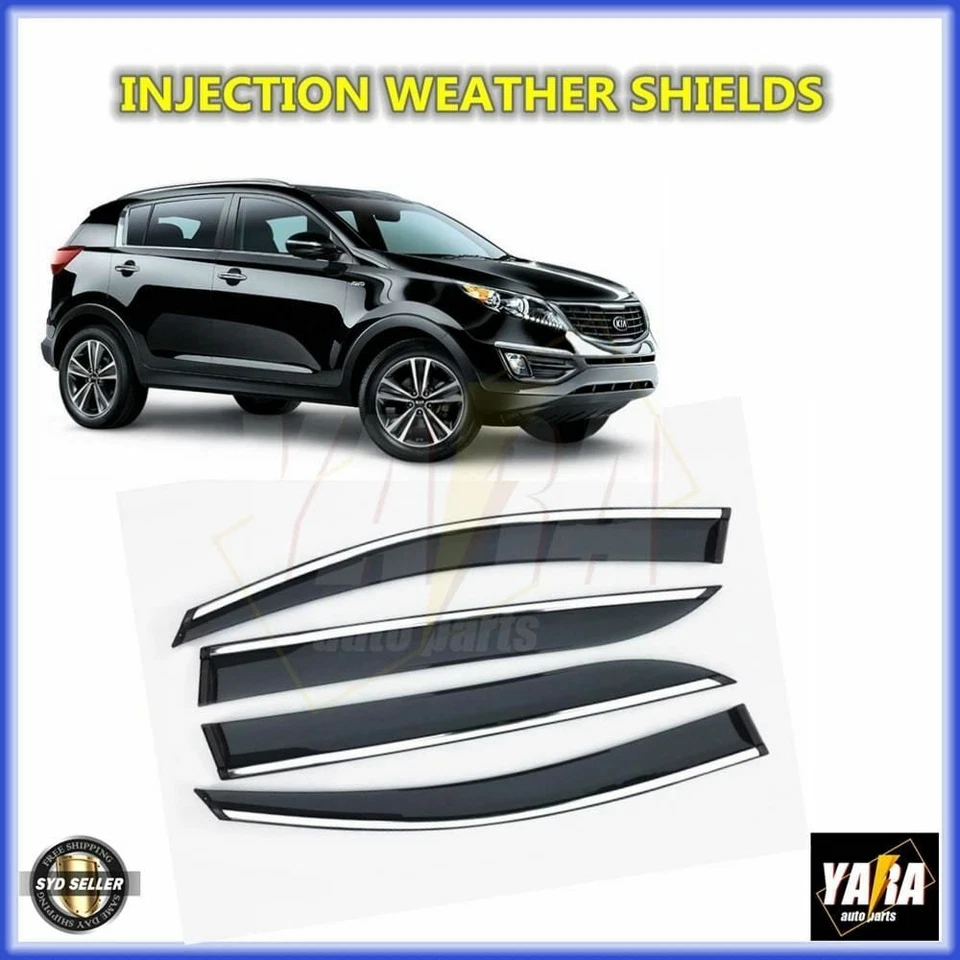 Protectores contra el clima de inyección para KIA SPORTAGE 2010-2015 Foto 1 de 4