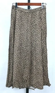 Cathy Daniels animal print skirt size large RN#67830 100% viscose pull on - Picture 1 of 3