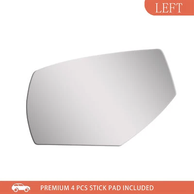 Outside Mirror Glass Replacement Fits 2015-2016 Gmc Sierra 1500 Left Side Flat - Изображение 1 из 4