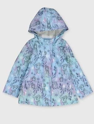 Baby Girls Disney Frozen Anna & Elsa Print Mac - Image 1 of 2