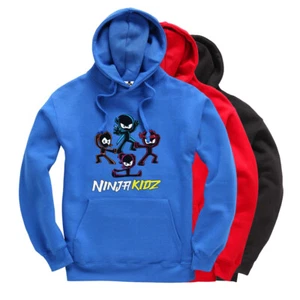 Ninja Kidz Kids Hoodie YouTuber YouTube Hooded Sweatshirt Boys Girls - Picture 1 of 13