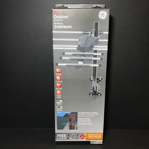 GE Pro Outdoor Antenna 70 Mile Range YAGI HDTV 1080 HD 4K Exterior Free Local TV - Picture 1 of 11
