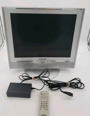 Panasonic Flat Screen 17” LCD TV, 2004 Model No. TC-17LA1 W/Remote Tested Works - Image 1 of 4