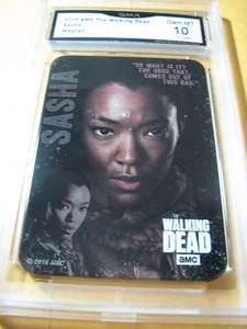 SASHA 2016 THE WALKING DEAD AMC IMÁN # 11 GRADO 10 L@@@K - Imagen 1 de 1