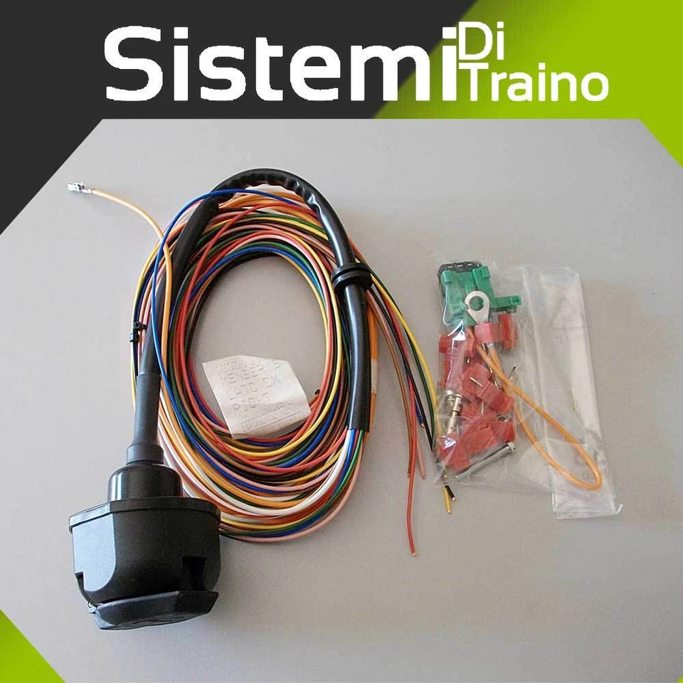 UMBRA RIMORCHI KIT CABLAGGIO ELETTRICO UNIVERSALE A 13 POLI PER GANCIO TRAINO