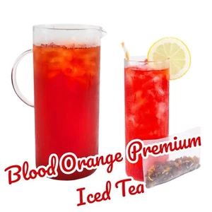 NEW! Blood Orange Cold Brew Premium Iced Tea Pouches 32 Servings (8 Quarts) - Picture 1 of 2