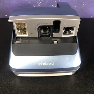 Polaroid One 600 Blue Camera Untested - Picture 1 of 8
