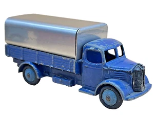 Dinky Austin Toys 30s Truck AUSTIN WAGON DINKY Tin Plate 30S Covered Blue Lorry - Picture 1 of 13