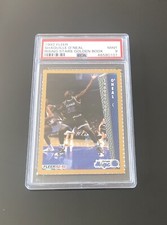 1992 Fleer SHAQUILLE SHAQ O'NEIL Rising Star Golden Book Rookie Perforated PSA 9