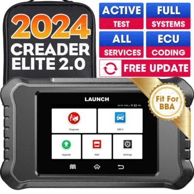 2025 launch creader elite BBA OBD2 diagnostic tool reader for Benz BMW AUDI - Image 1 of 4
