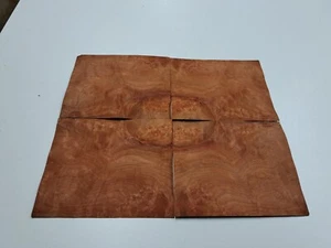 Maser Ahorn Holzfurnier - 4 NATURHOLZPLATTEN - 180mm x 150mm - Bild 1 von 6