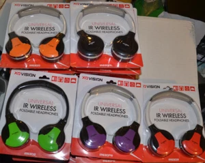 XO Vision XOVision IR630 universal IR wireless folding headphones new in car - Picture 1 of 11