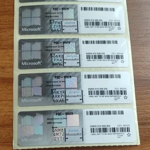 Windows 11 Pro Key OEM Lizenz Sticker Produktschlüssel Key Aufkleber Neu - Bild 1 von 2