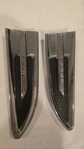 2010-2019 Ford Taurus Left Right RH LH Fender Chrome Trim Molding Vents OEM - Picture 1 of 5