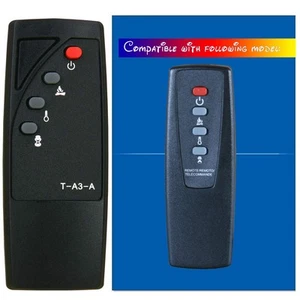 replacement for twin star classicflame electric fireplace heater remote control - Picture 1 of 5