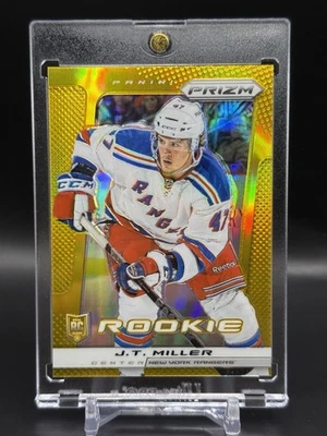 2013-14 Panini Prizm J.T. Miller Gold Prizm Rookie /10 #266 RC - Image 1 of 2