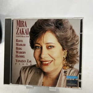 MIRA ZAKAI YONATAN ZAK - Mira Zakai, Contralto: Song Recital - CD - Excellent - Bild 1 von 2