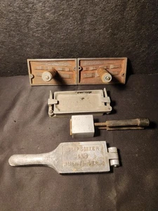 VINTAGE SET 4 Bleiformen Leseinstrument Co./Penn Sport/Ament Indep MO/"J" - Bild 1 von 22