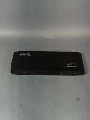 Estación de Acoplamiento Doble 4K Enchufable UD-6950PDH USB-C DisplayLink 100W PD Sin Cable Foto 1 de 4