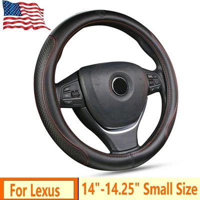 Cubiertas de volante de coche de cuero premium de 14,25" para Lexus tamaño pequeño antideslizantes Foto 1 de 4