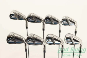 TaylorMade SIM MAX OS Iron Set 5-PW AW SW Steel Regular Right +1" - Picture 1 of 8