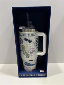 Los Angeles LA Dodgers Bling Kolossaler Becher 40 Unzen Edelstahl Thermobecher - Bild 1 von 5