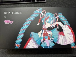 Topre REALFORCE x Hatsune Miku Collaboration GX1 Gaming Tastatur 45g Gebraucht - Bild 1 von 3