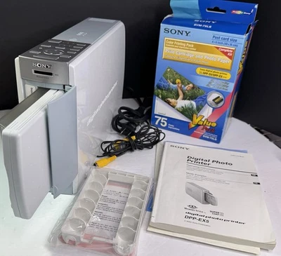 Sony DPP-EX5 Digital Color Photo Printer (plugged In And Light Turns Green)Works - Image 1 of 4