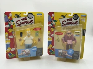 Playmates The Simpsons Homer Simpson and Bleeding Gums Murphy New - Picture 1 of 21