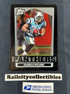 2007 Draft Picks and Prospects (DPP) Chrome Black Refractor DeAngelo Williams - Picture 1 of 11