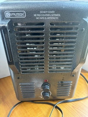Utilitech Utility Electric Fan Space Heater w Thermostat H-3013 1500Watt 3125218 - Image 1 of 4