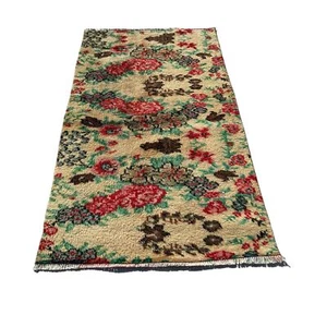 Vintage Turkish Rug ,Feiner Handgeknüpfter Orientteppich Türkisch Kayseri Teppi - Bild 1 von 10