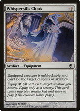 @MagictheGathering (MTG) Artifact - Whispersilk Cloak - Darksteel