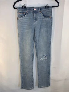 Levi’s Girlfriend Jeans 12 Reg Girl’s Adjustable Waist #372. - Picture 1 of 13